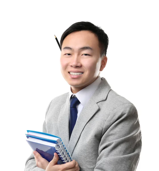 Schöner asiatischer Lehrer — Stockfoto