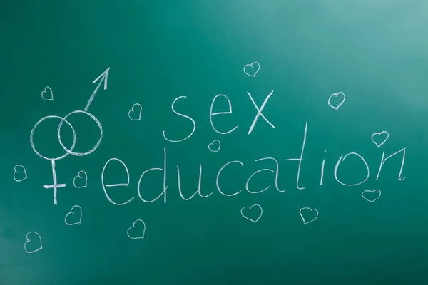 단어 성 교육 — 스톡 사진