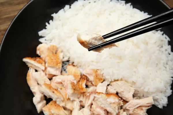 delicious chicken and rice