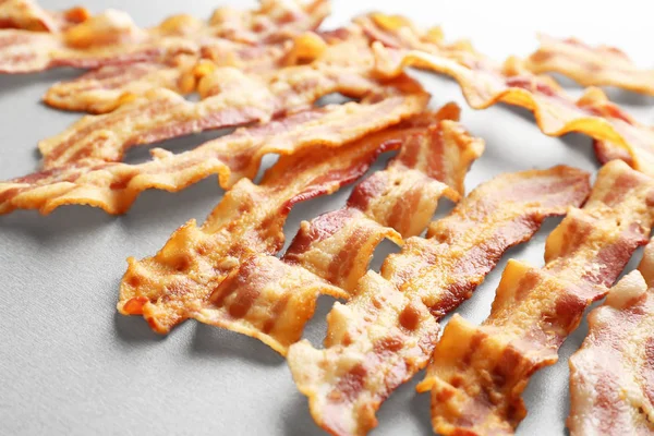 Plátky slaniny chutné — Stock fotografie