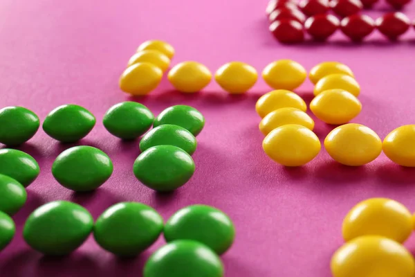 Deliziose caramelle colorate — Foto Stock