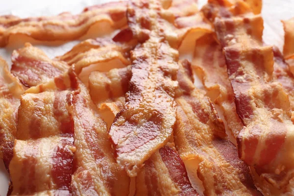 Läckra bacon skivor — Stockfoto