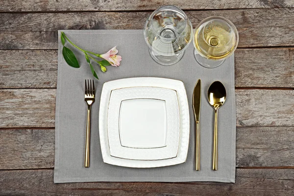 Beautiful table setting — Stock Photo, Image