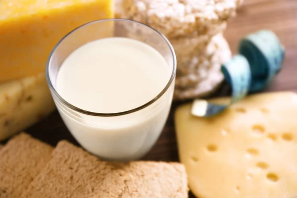 Különböző tejtermékek — Stock Fotó