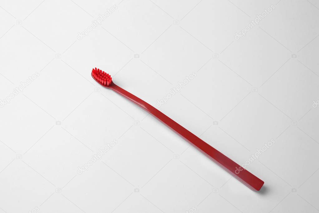 New plastic toothbrush 
