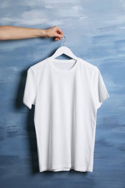Boş beyaz t-shirt
