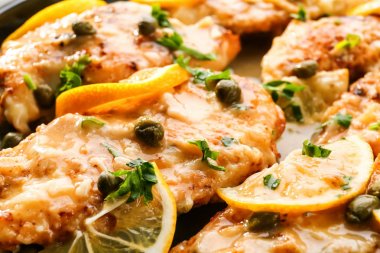 lezzetli tavuk piccata