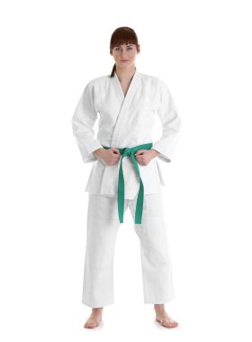 Genç sporcu kadın. 