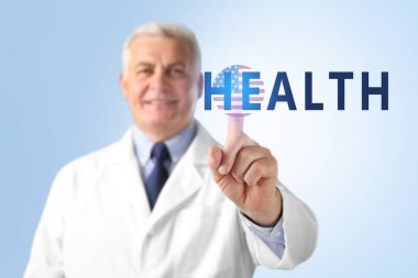 Word sağlık ve doktor  