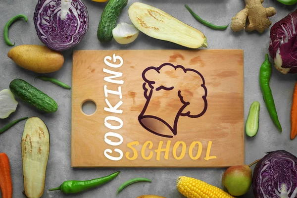 Cooking school concept