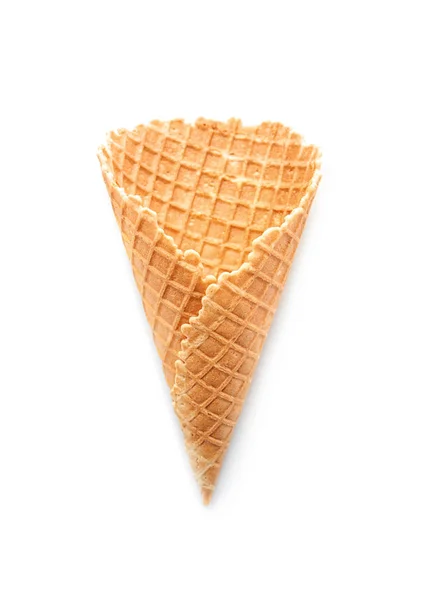Knapperige wafel van consumptie-ijs — Stockfoto