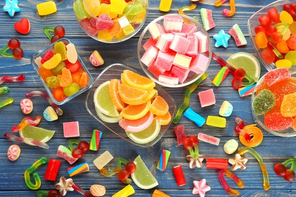 Tasty jelly candies — Stock Photo, Image