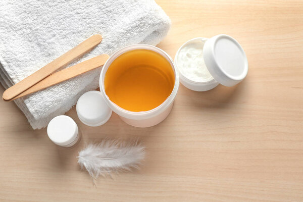 Set for hair removal  