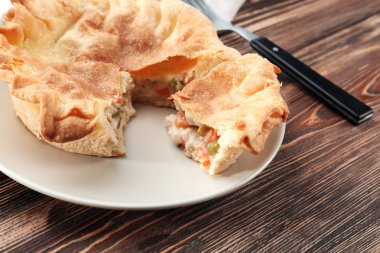 lezzetli tavuk pot pasta