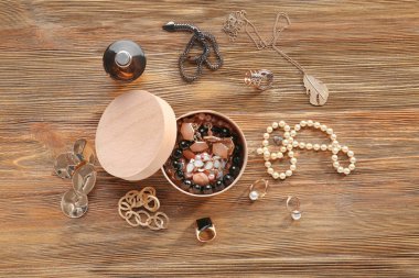Jewelry accessories in box