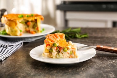 lezzetli tavuk pot pasta