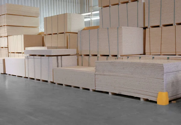 Building materials in warehouse — Stock Photo, Image