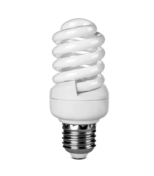 Beyaz ışık ampul — Stok fotoğraf