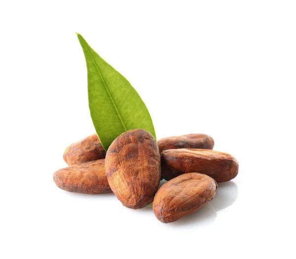 Ароматические какао-бобы — стоковое фото