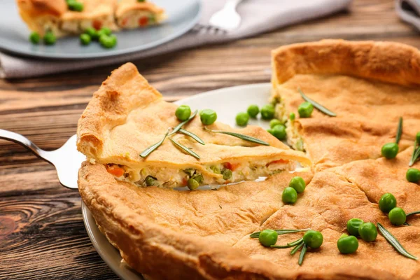 Tarte au poulet — Photo