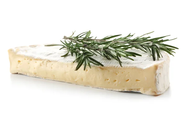 Tasty cheese and rosemary — Stock Photo, Image