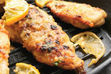 lezzetli tavuk piccata