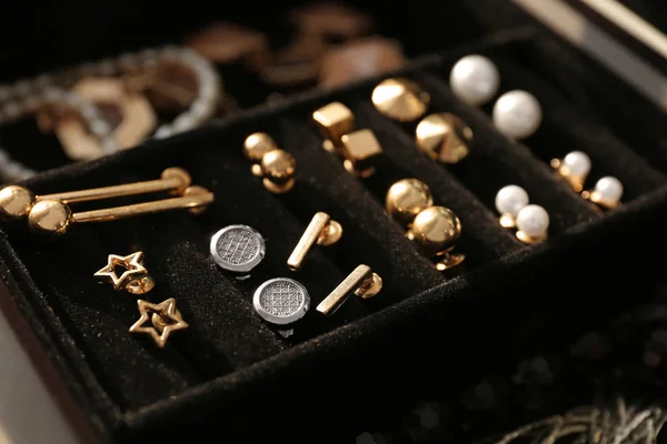 Bižuterie šperky box — Stock fotografie