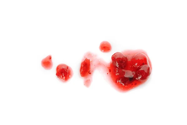 Salpicos de molho de cranberry — Fotografia de Stock