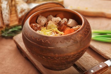 Sakat pot ile Tavuk yahni