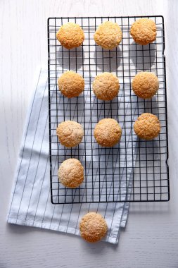 Lezzetli Hindistan cevizi çerezleri 