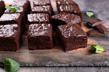 lezzetli çikolatalı kek