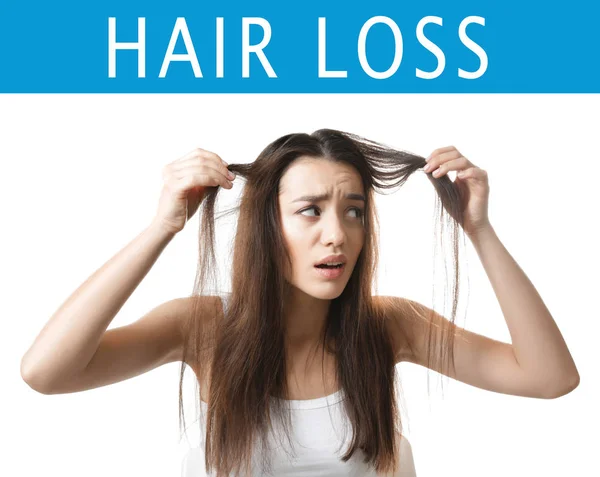 Hair loss concept — Stock Photo, Image