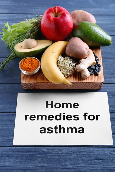 Home Remedies voor astma — Stockfoto