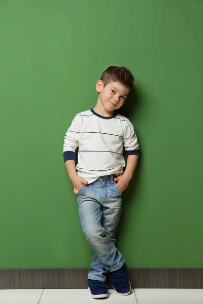 Cute stylish boy — Stock Photo, Image