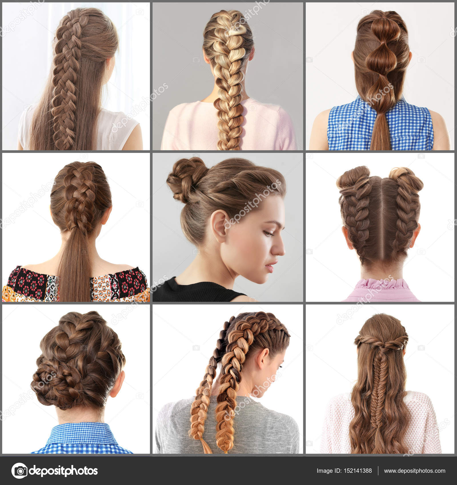 Women hairstyles hi-res stock photography and images - Alamy