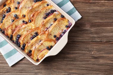 Lezzetli ekmek pudding