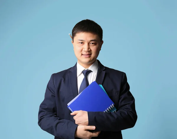 젊은 아시아 교사 — 스톡 사진