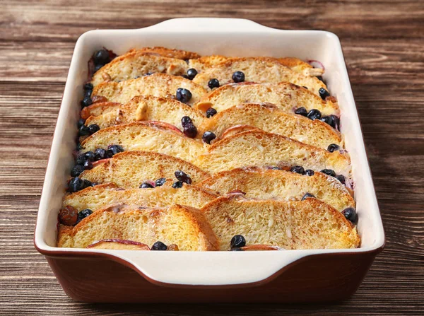 Pudding roti lezat — Stok Foto