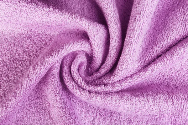 Сиреневая махровая ткань — стоковое фото