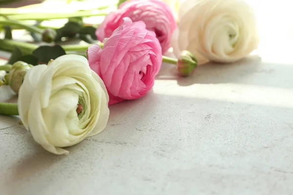 Krásné čerstvé Pryskyřník květiny — Stock fotografie