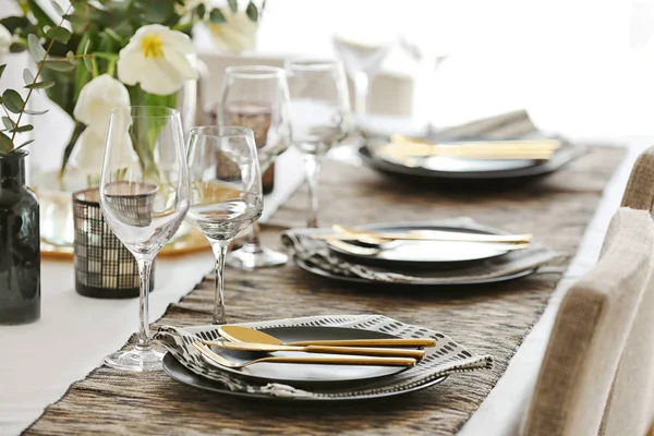 Beautiful table setting — Stock Photo, Image