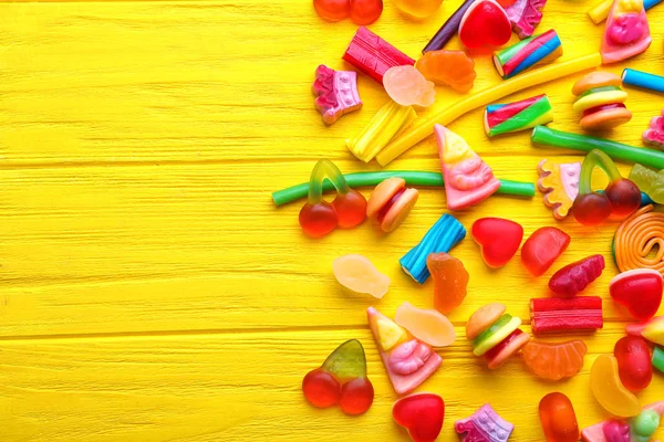 Tasty jelly candies — Stock Photo, Image