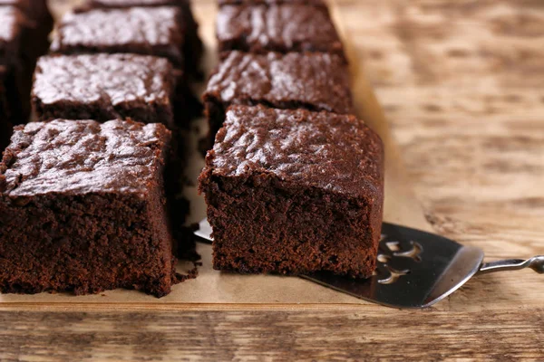 Délicieux gâteau au chocolat — Photo