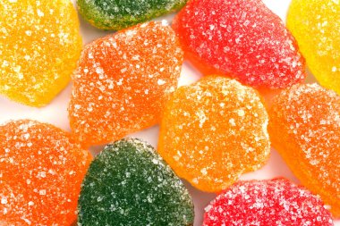colorful jelly candies clipart
