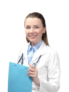 Genç kadın beslenme uzmanı