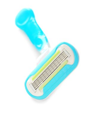 beyaz üzerine emniyet ustura  