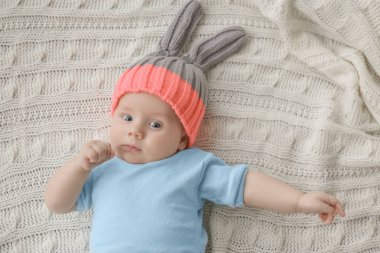 Sevimli küçük bebek