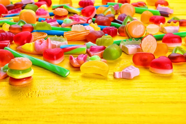 Finom zselés cukorka — Stock Fotó