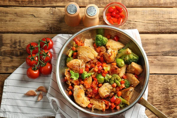 Salteado de pollo — Foto de Stock