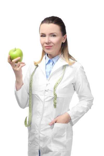 Jonge vrouwelijke voedingsdeskundige — Stockfoto